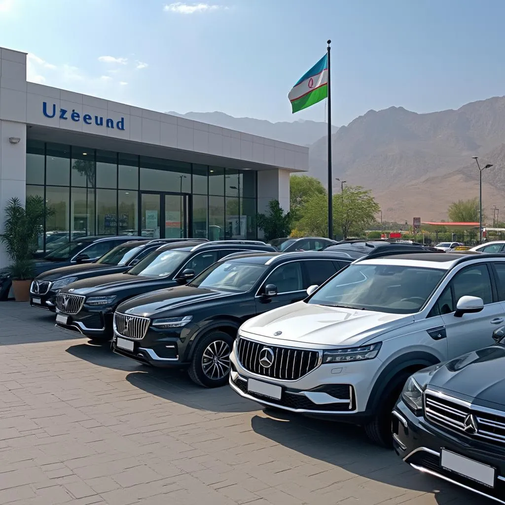 UzCarRent kompaniyasi umumiy ko'rinishi